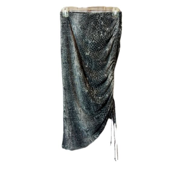 Socialite Dresses & Skirts - Socialite Snake Print Asymmetrical Skirt